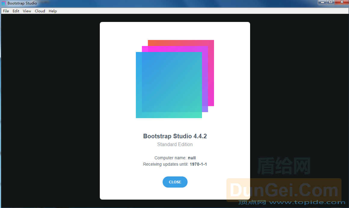 Bootstrap Studio 4.5.3 – 网页设计工具破解包-度崩网-几度崩溃