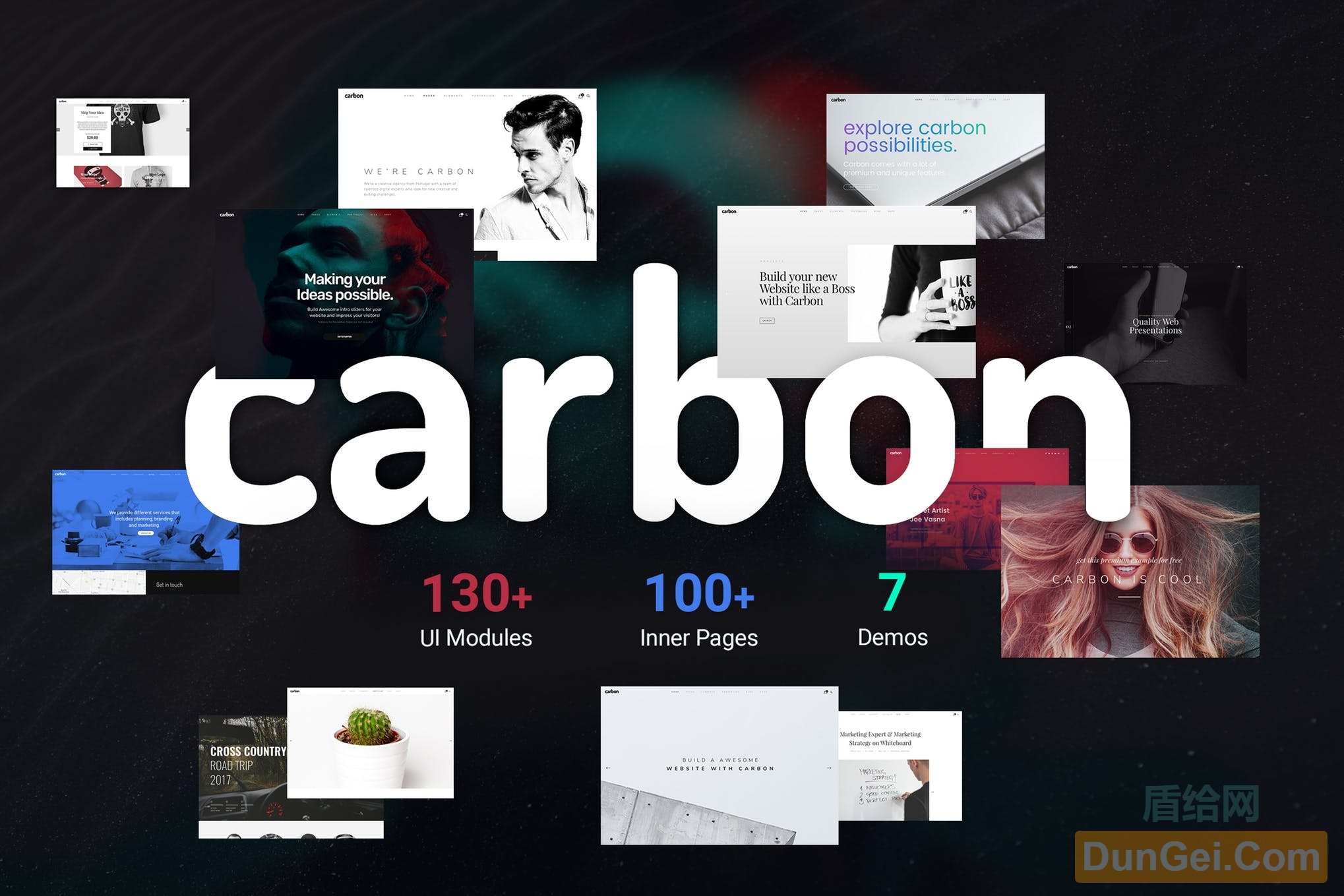[WordPress主题]Carbon – 多用途WordPress主题
