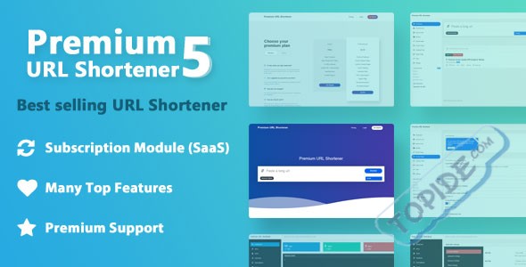 Premium URL Shortener v5.9.9 – PHP短网址商业破解版