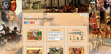 全方位了解古埃及文化-Discovering Ancient[创意网站,有趣网址之家]-度崩网-几度崩溃