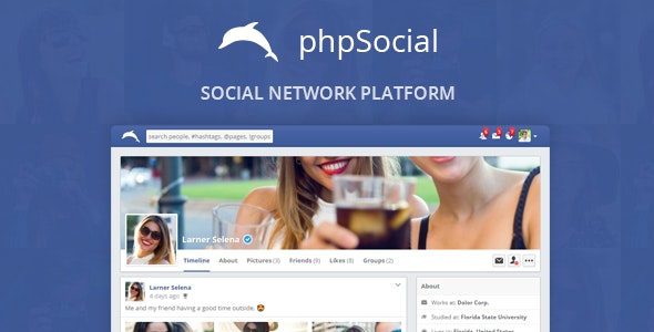 phpSocial v6.2.0 – PHP社交平台源码[国外源码]