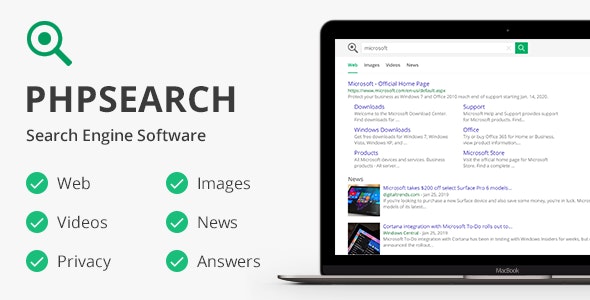 phpSearch v5.2.0 – PHP搜索引擎源码