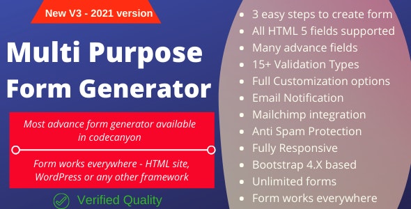 Multi-Purpose Form Generator & docusign (All types of forms) with SaaS v3.95多用途表单生成器和文档-度崩网-几度崩溃