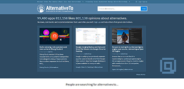 相似软件替代品推荐-AlternativeTo