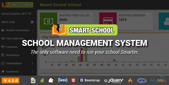 Smart School v6.2.0 – PHP学校管理系统