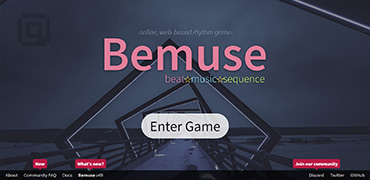 在线节奏音乐小游戏-Bemuse-度崩网-几度崩溃