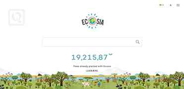 最具公益性的搜索引擎-Ecosia-度崩网-几度崩溃