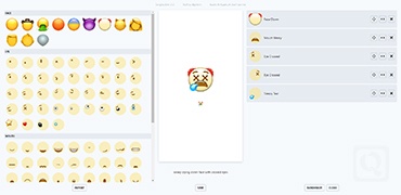 在线重制emoji表情-Emoji Builder-度崩网-几度崩溃