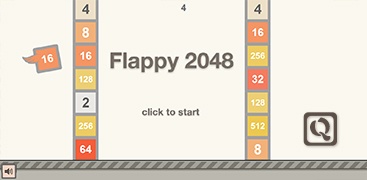 当flappy bird遇上2048-度崩网-几度崩溃