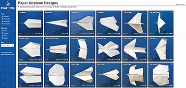 纸飞机折纸大全-Fold N Fly ✈-度崩网-几度崩溃