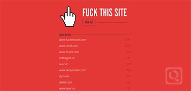 向你讨厌的网站竖起中指-Fuck This Site