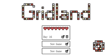 生存版消除小游戏-Gridland-度崩网-几度崩溃