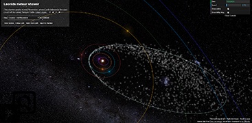 太空视角观看流星雨-Meteor showers-度崩网-几度崩溃