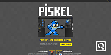 在线制作像素GIF动图-Piskel