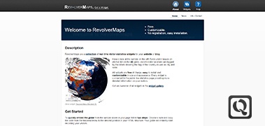 3D访客记录小挂件-Revolver Maps-度崩网-几度崩溃