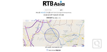 地图展示IP定位信息-RTBAsia-度崩网-几度崩溃