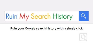 毁掉我的google搜索记录-Ruin My Search History-度崩网-几度崩溃