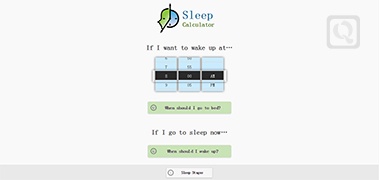 睡眠计算器-Sleep Calculator-度崩网-几度崩溃