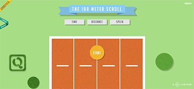 玩爆你的滚轮键-THE 100 METER SCROLL