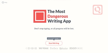 自虐型文本编辑器-The Most Dangerous Writing App-度崩网-几度崩溃